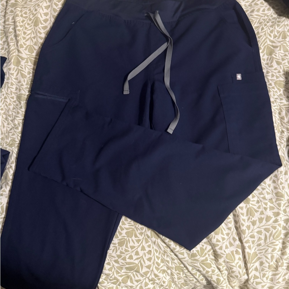 FIGS Navy Blue Straight Leg